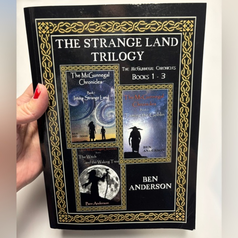 The Strange Land Trilogy books 1-3‎ Ben Anderson paperback book
